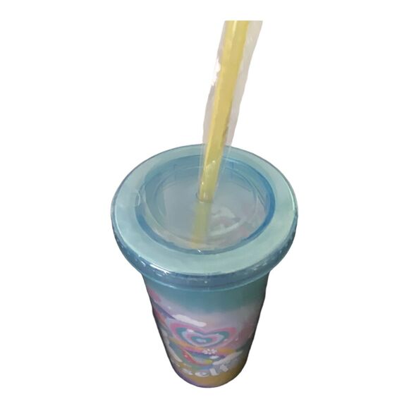MY LITTLE PONY Straw Cup Tumbler 80s Retro Vibes New With Tag - Picture 5 of 6